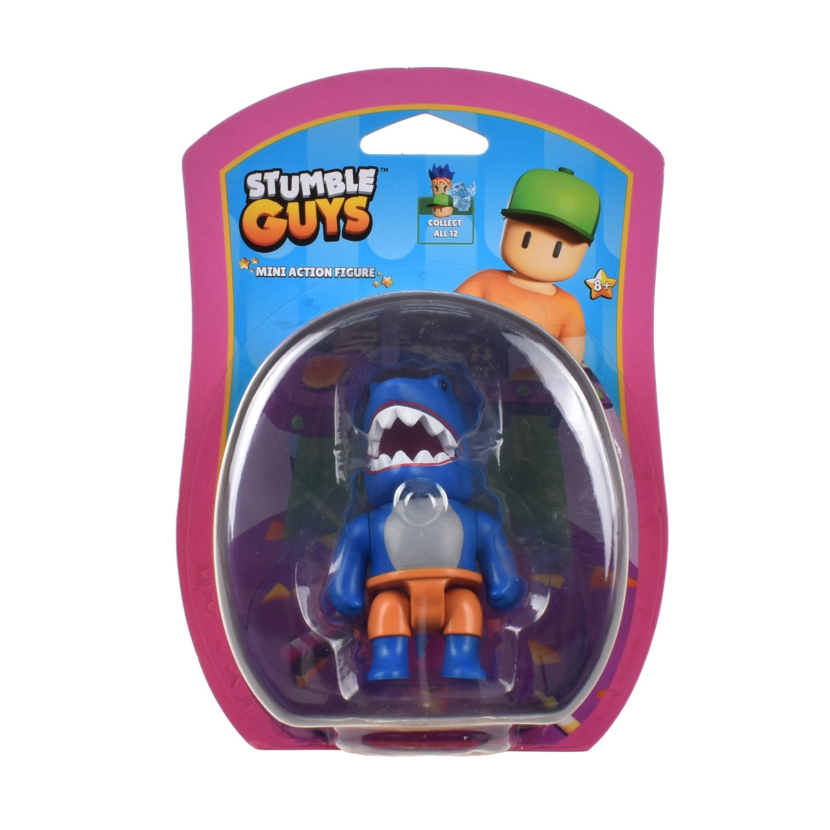 Figura 8 Cm Articulada Stumble Guys - Megalodon