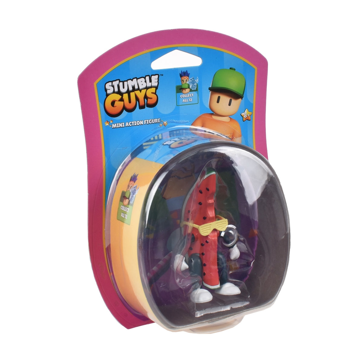 Figura 8 Cm Articulada Stumble Guys - Watermelon Guy