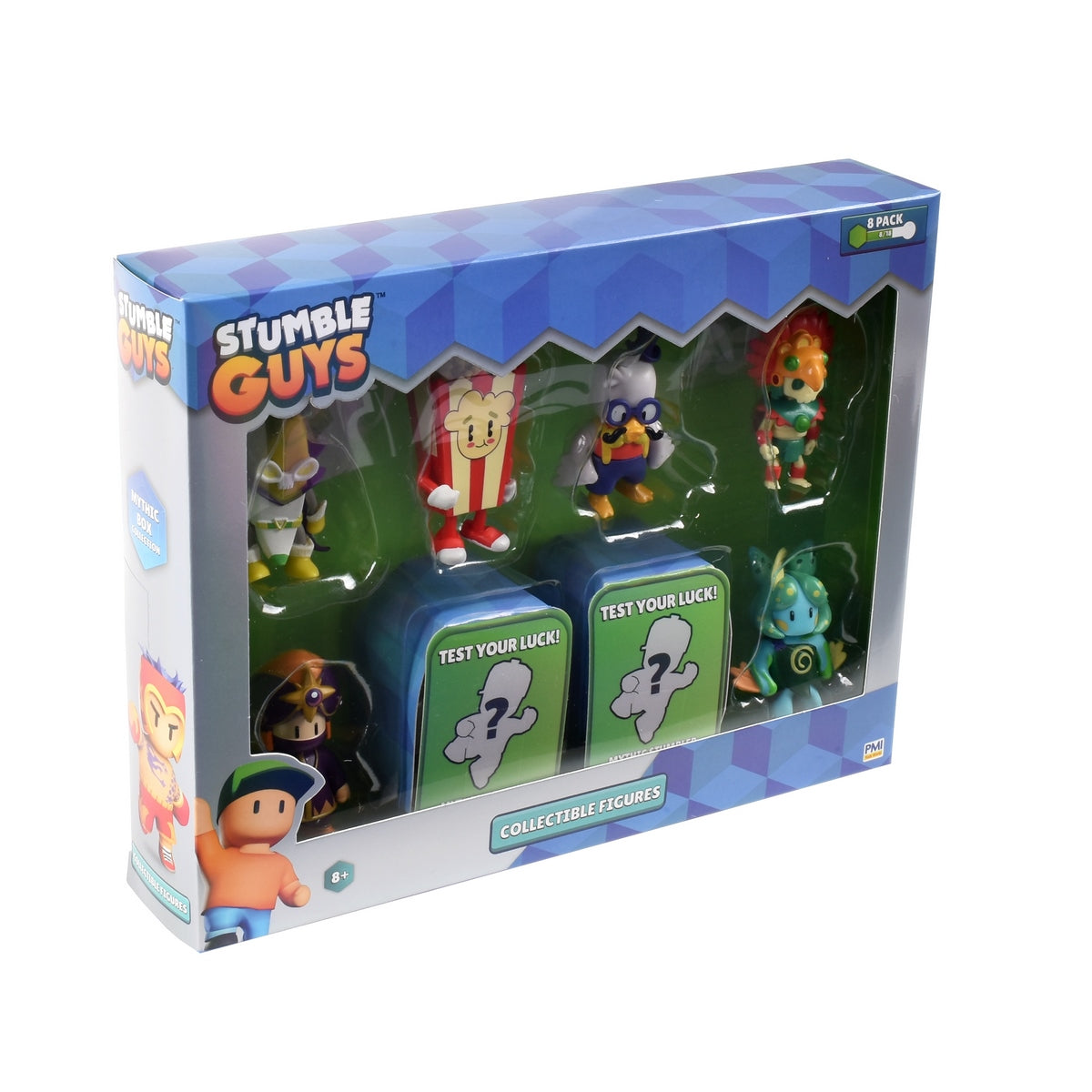 Pack De 8 Figuras 5 Cms Stumble Guys Mythic - Darkpeel Prime