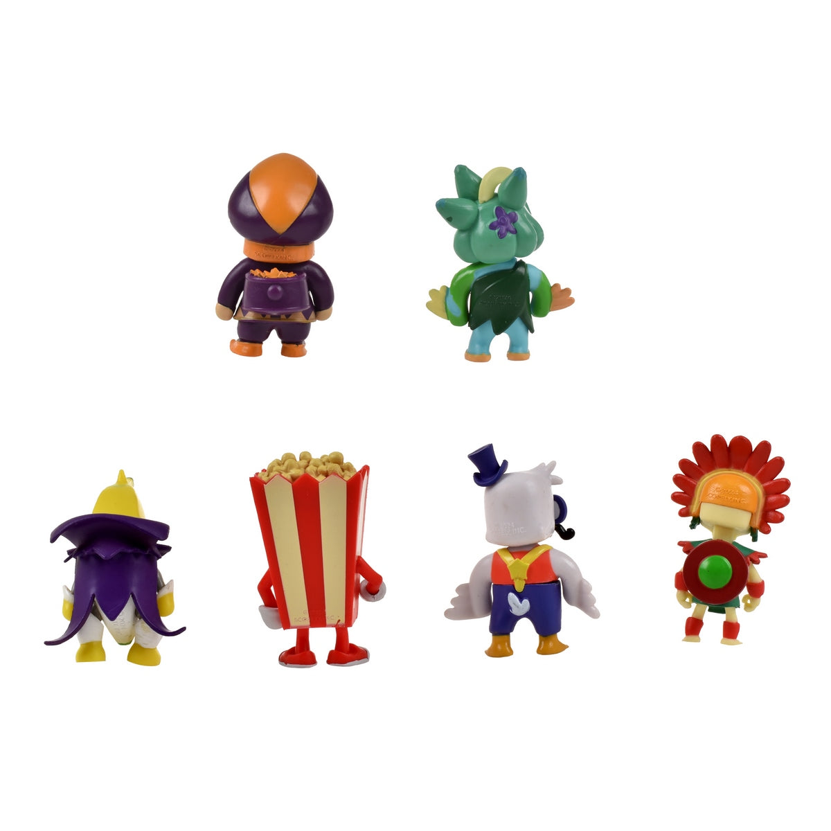 Pack De 8 Figuras 5 Cms Stumble Guys Mythic - Darkpeel Prime