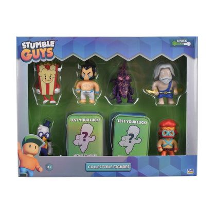 Pack De 8 Figuras 5 Cms Stumble Guys Mythic - Popcorn