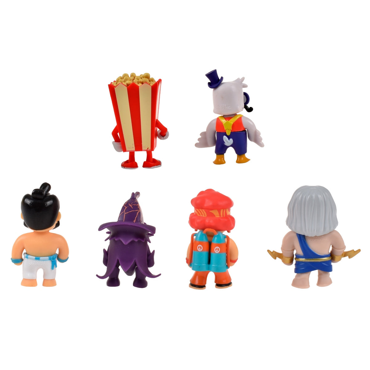 Pack De 8 Figuras 5 Cms Stumble Guys Mythic - Popcorn
