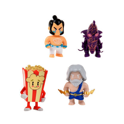 Pack De 8 Figuras 5 Cms Stumble Guys Mythic - Popcorn