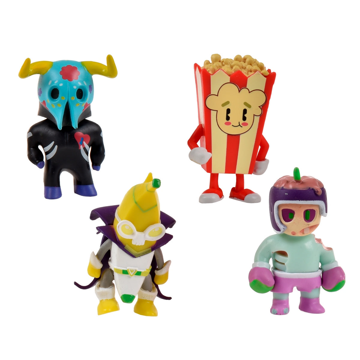 Pack De 5 Figuras 5 Cms Stumble Guys Mythic - Toro Muertos