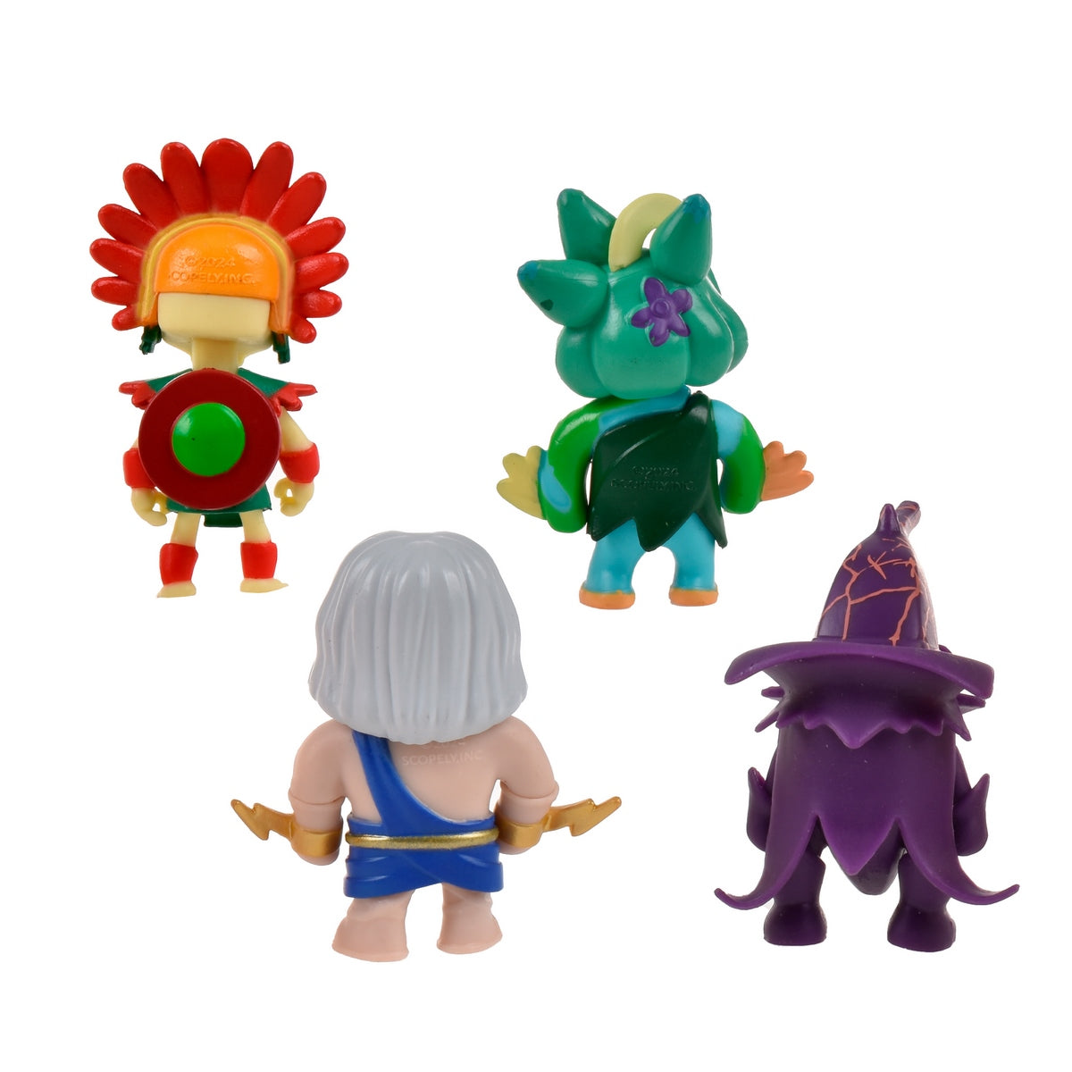 Pack De 5 Figuras 5 Cms Stumble Guys Mythic - Guardian Of El Dorado