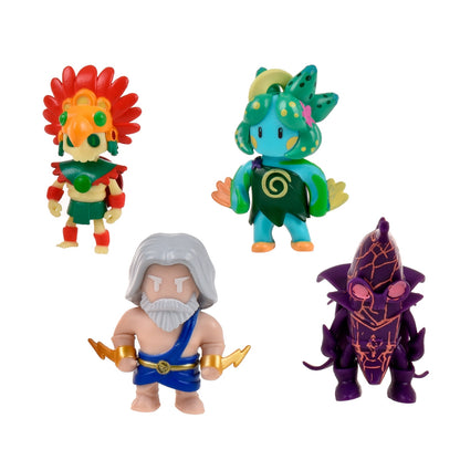 Pack De 5 Figuras 5 Cms Stumble Guys Mythic - Guardian Of El Dorado