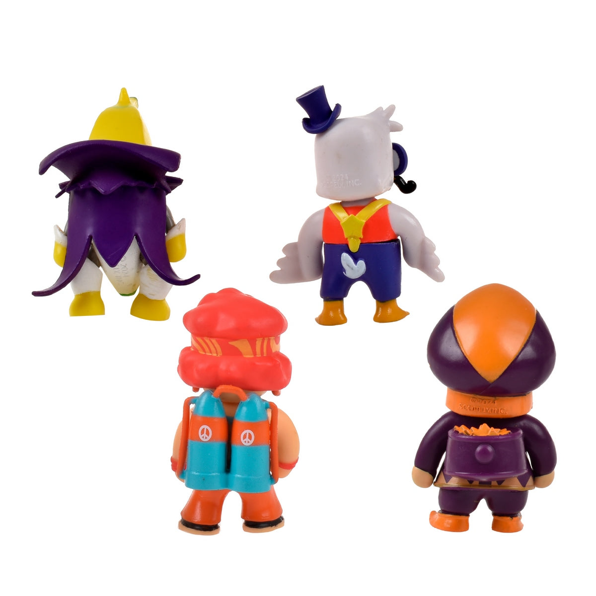 Pack De 5 Figuras 5 Cms Stumble Guys Mythic - Darkpeel Prime