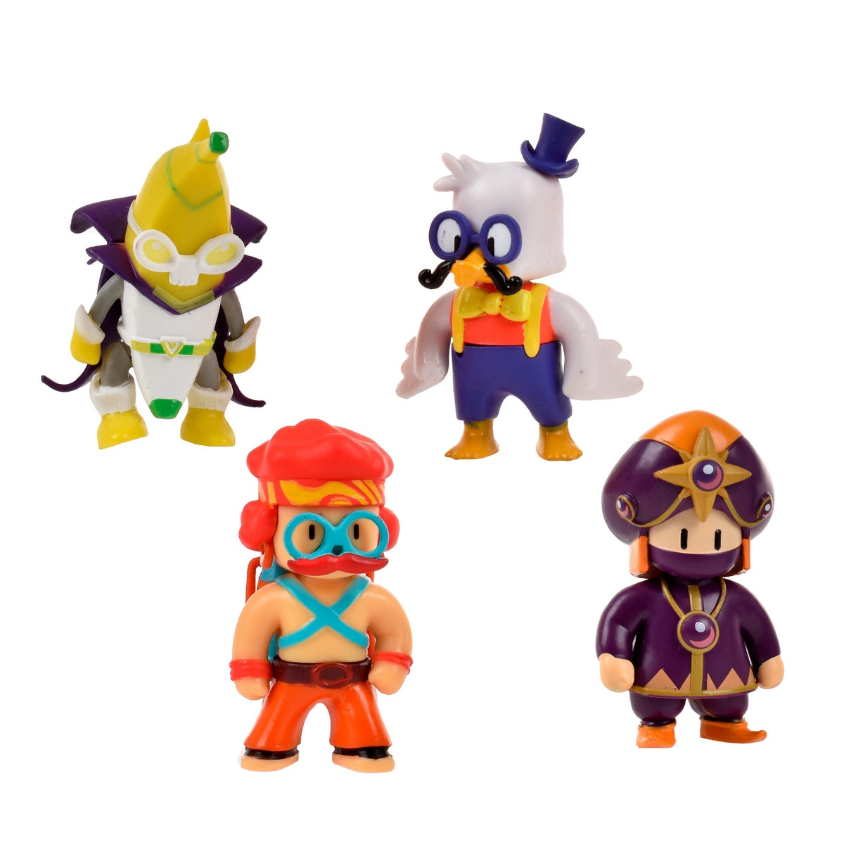 Pack De 5 Figuras 5 Cms Stumble Guys Mythic - Darkpeel Prime