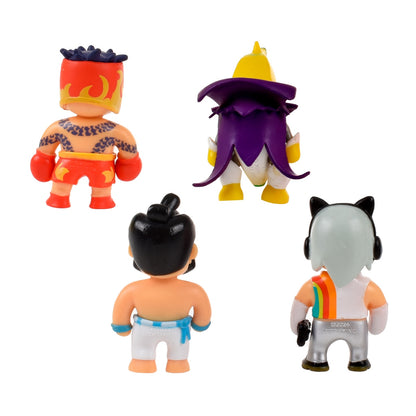 Pack De 5 Figuras 5 Cms Stumble Guys Mythic - Hot Gloves