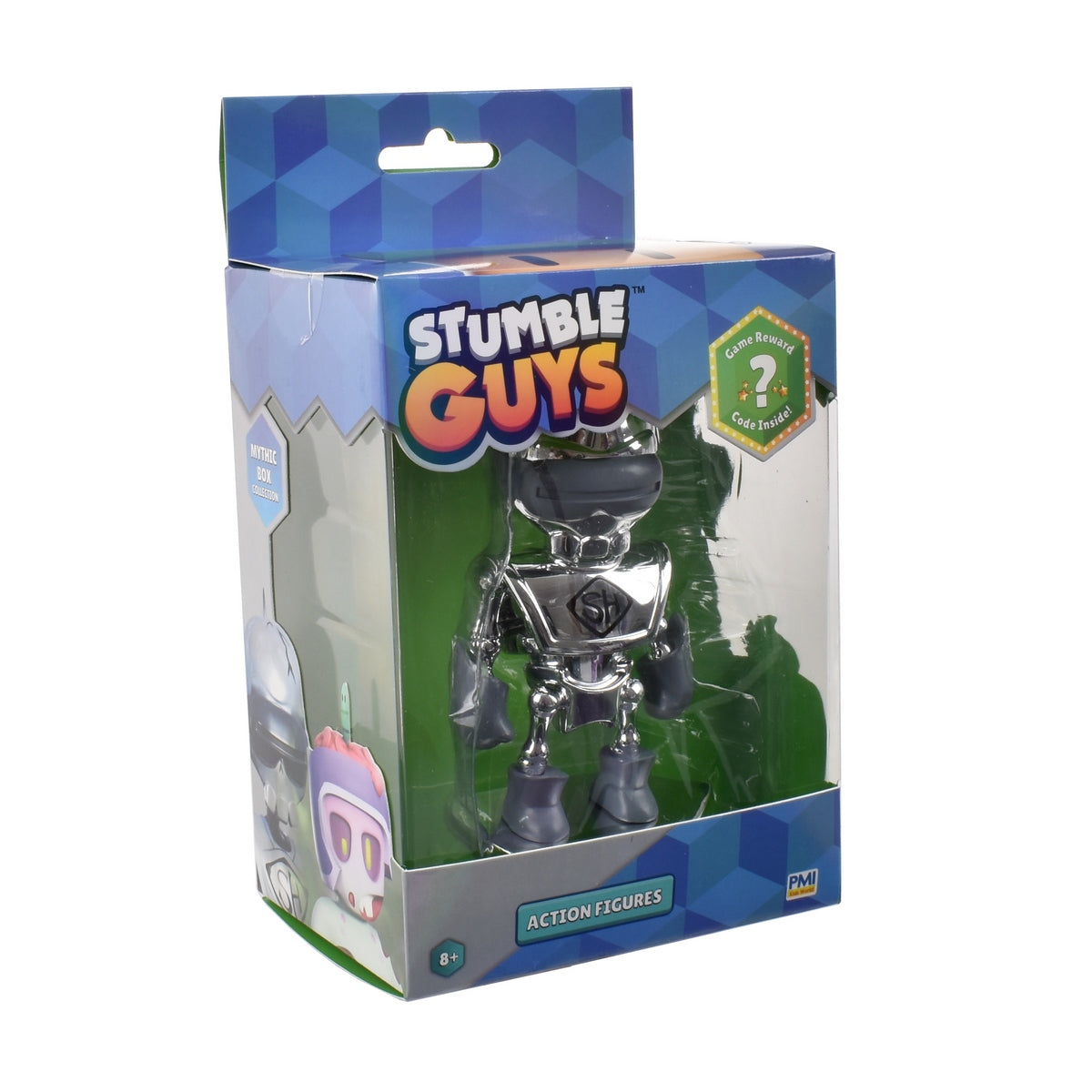 Figura 12 Cms Stumble Guys Mythic - Silver Skeleton