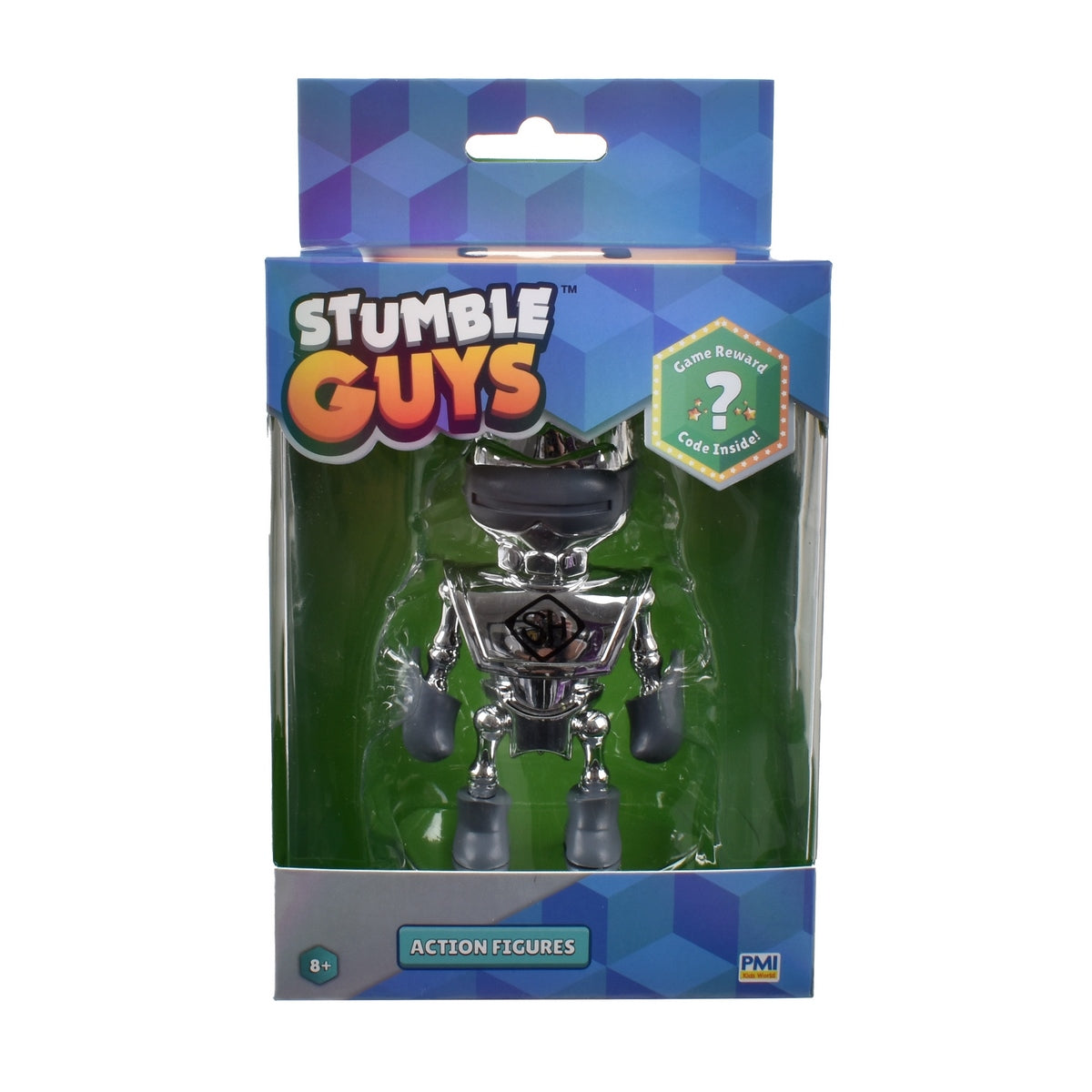 Figura 12 Cms Stumble Guys Mythic - Silver Skeleton