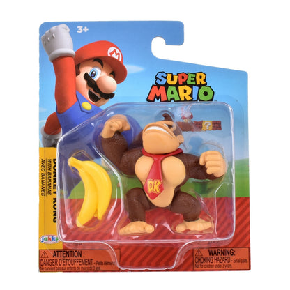 Figura 6 Cm Con Accesorio Super Mario De Nintendo - Donkey Kong
