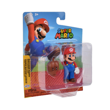 Figura 6 Cm Con Accesorio Super Mario De Nintendo - Raccoon Mario