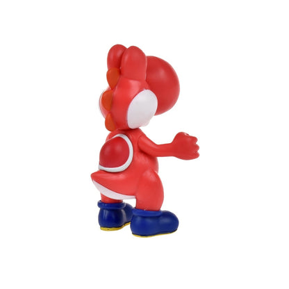Figura 6 Cm Con Accesorio Super Mario De Nintendo - Red Yoshi