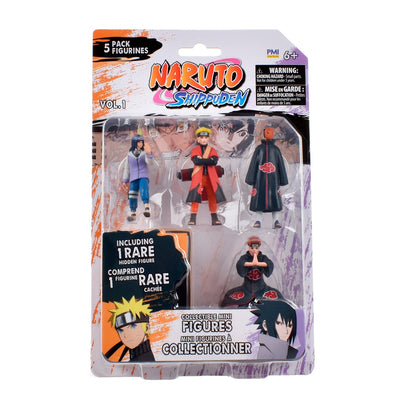 Pack 5 Figuras Coleccionables 7 Cm Naruto - Hinata