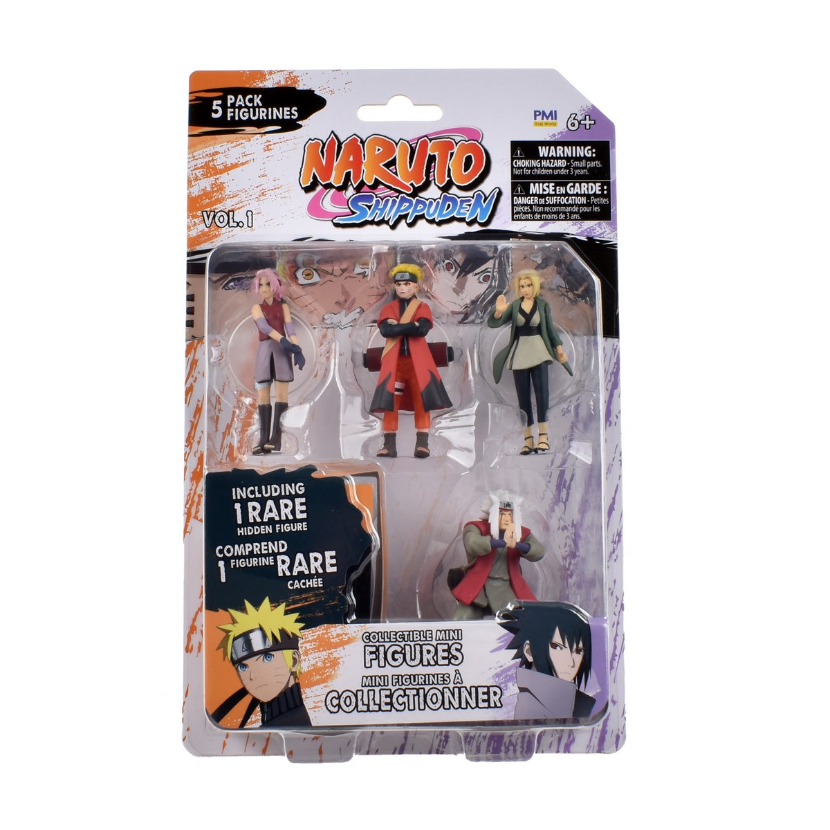 Pack 5 Figuras Coleccionables 7 Cm Naruto - Sakura