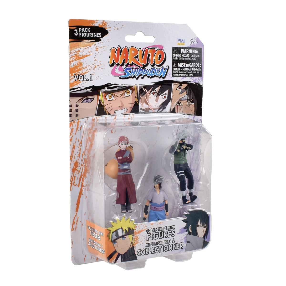 Pack 3 Figuras Coleccionables 7 Cm Naruto - Gaara