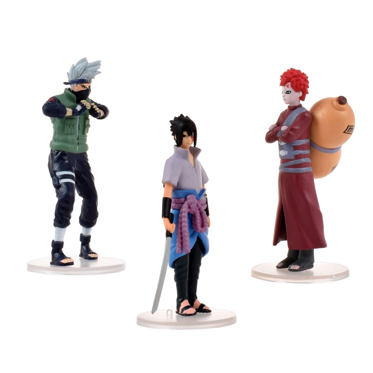 Pack 3 Figuras Coleccionables 7 Cm Naruto - Gaara