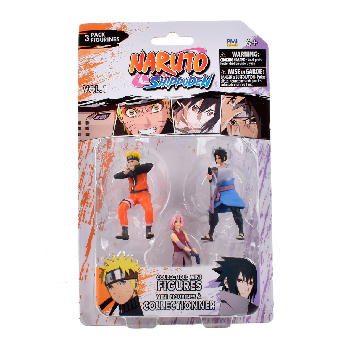 Pack 3 Figuras Coleccionables 7 Cm Naruto - Naruto