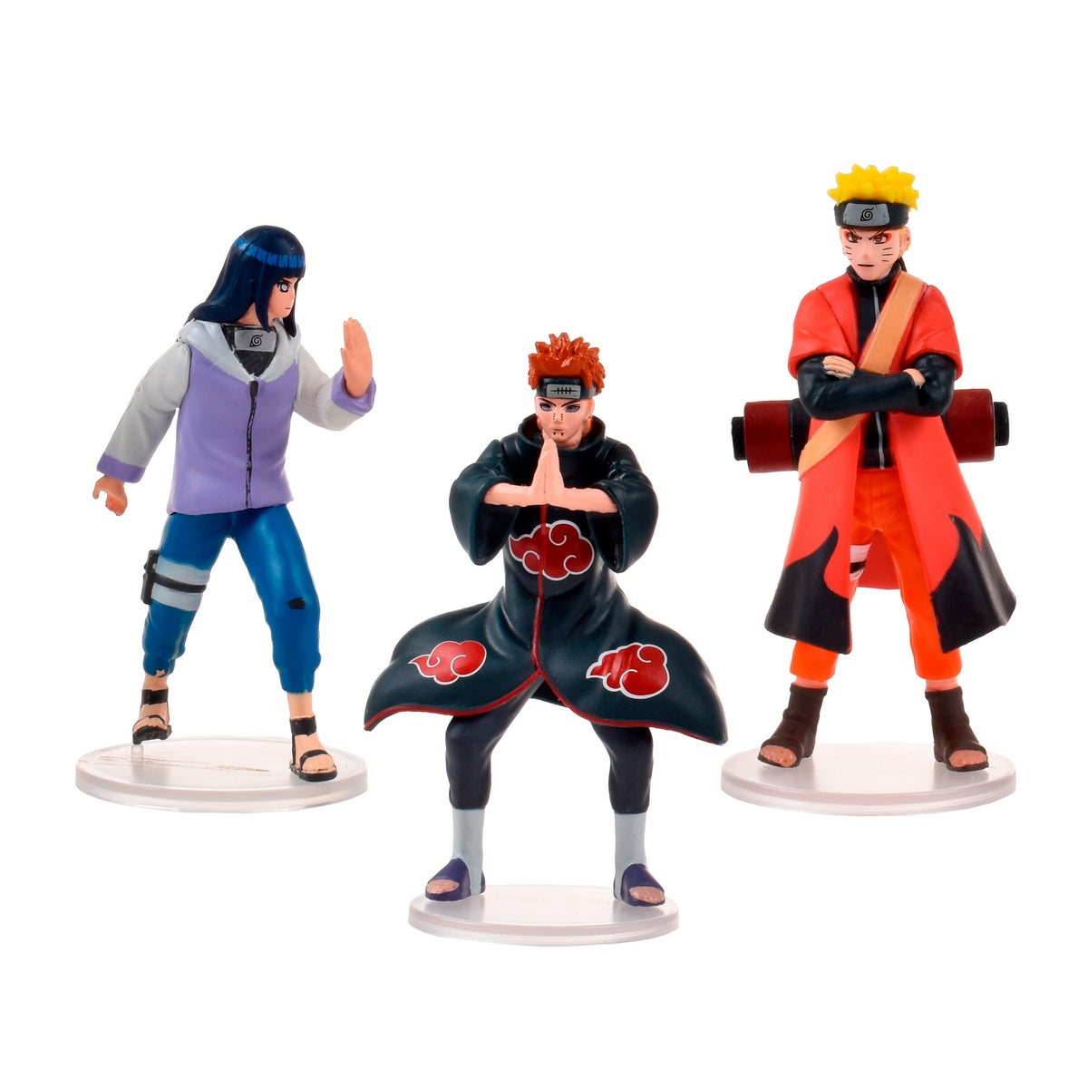 Pack 3 Figuras Coleccionables 7 Cm Naruto - Hinata