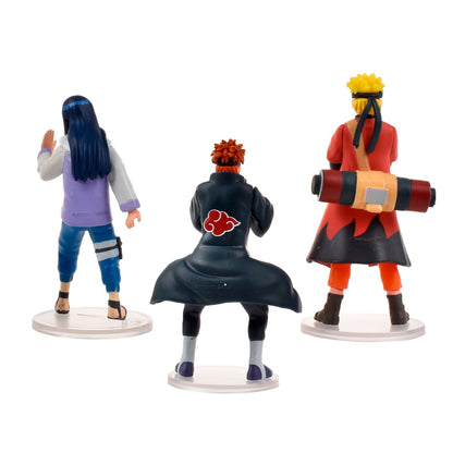 Pack 3 Figuras Coleccionables 7 Cm Naruto - Hinata