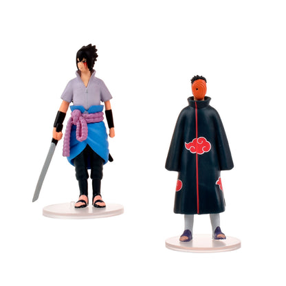 Pack 2 Figuras Coleccionables 7 Cm Naruto - Sasuke