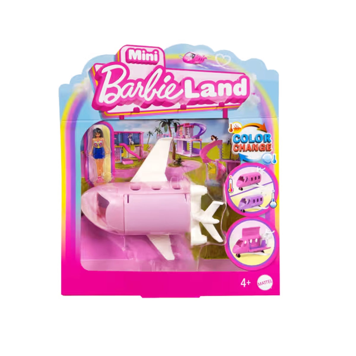 Barbie Mini Barbieland Vehiculo Para Muñecas Sorpresa - Avion