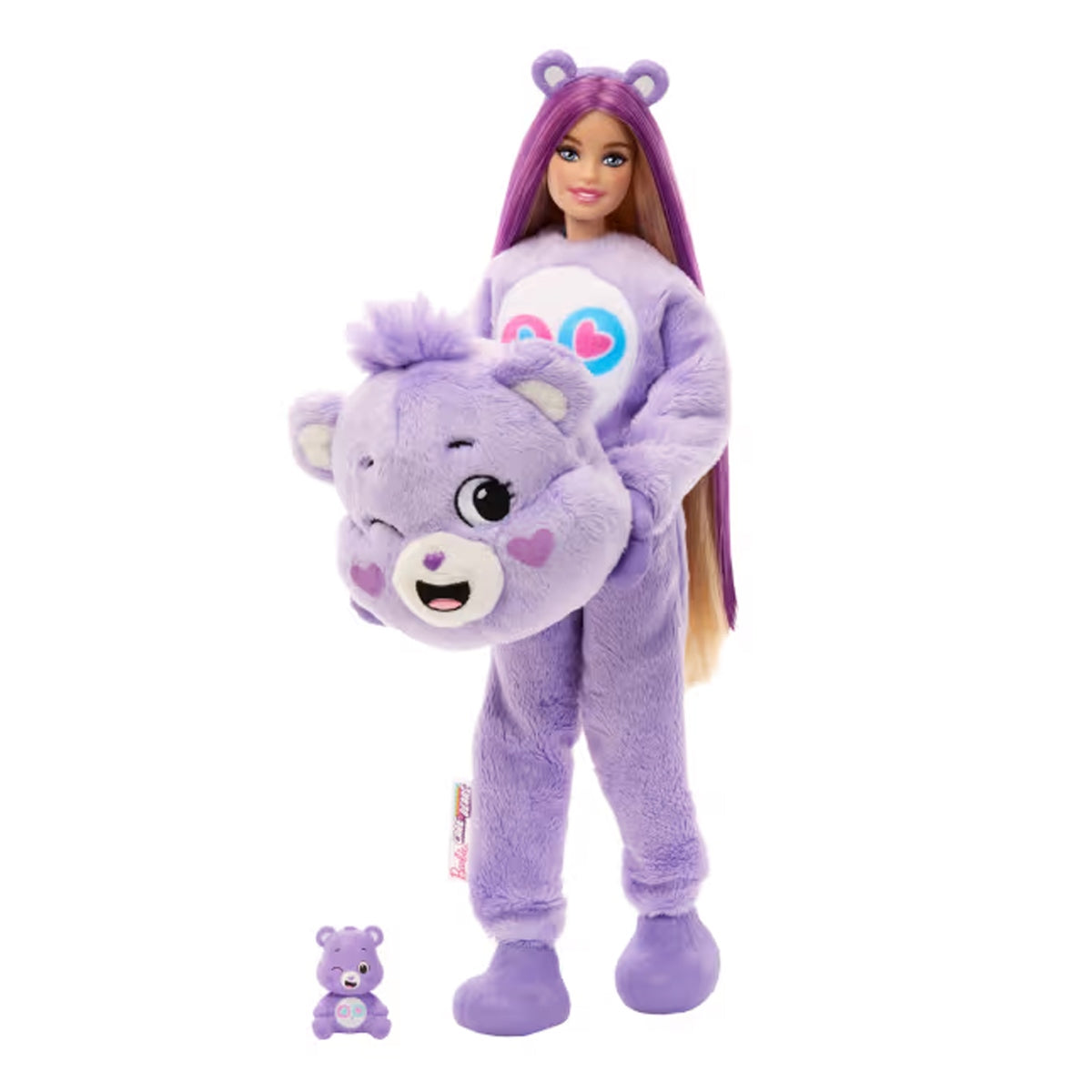 Barbie Cutie Reveal Barbie X Care Bears - Morado