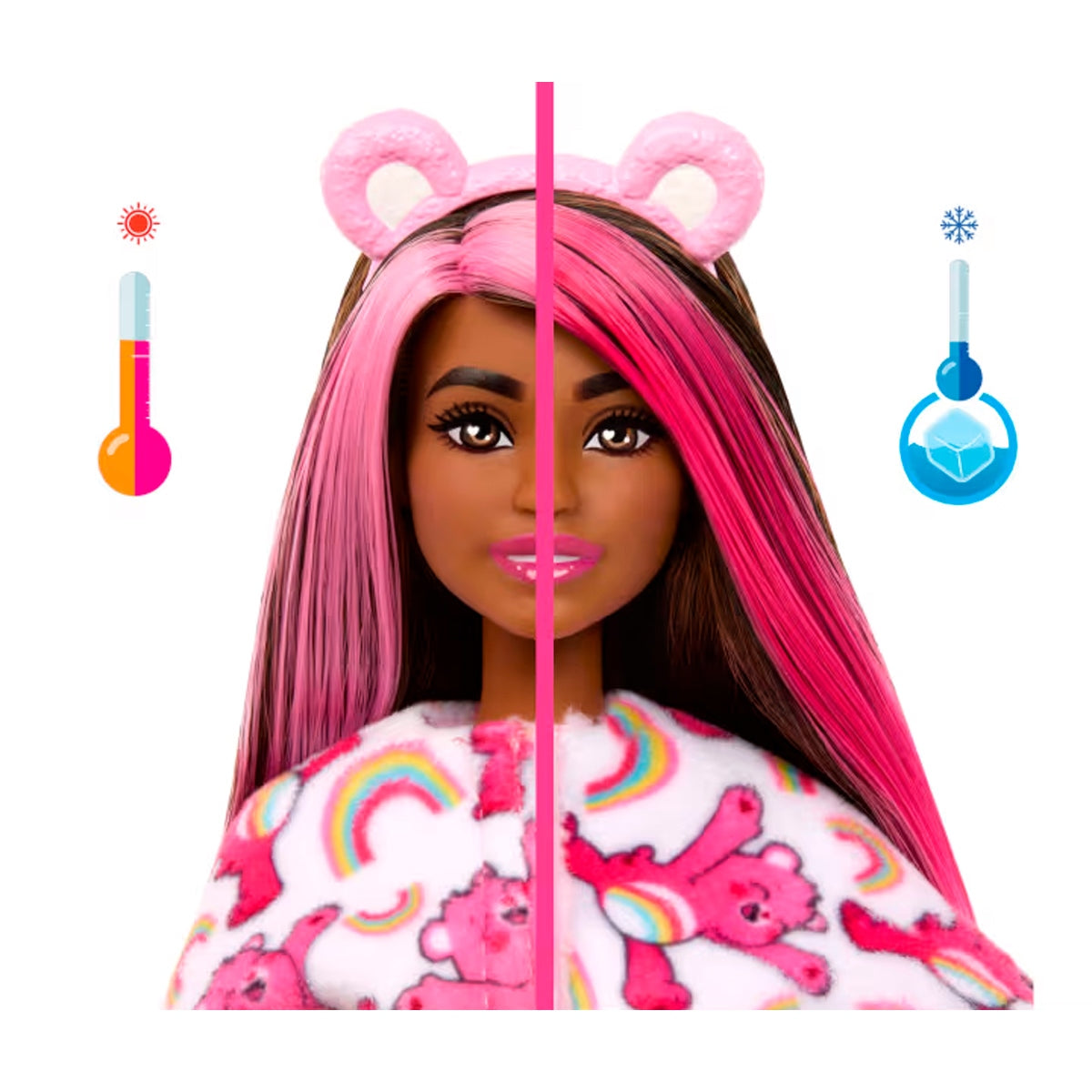 Barbie Cutie Reveal Barbie X Care Bears - Rosa