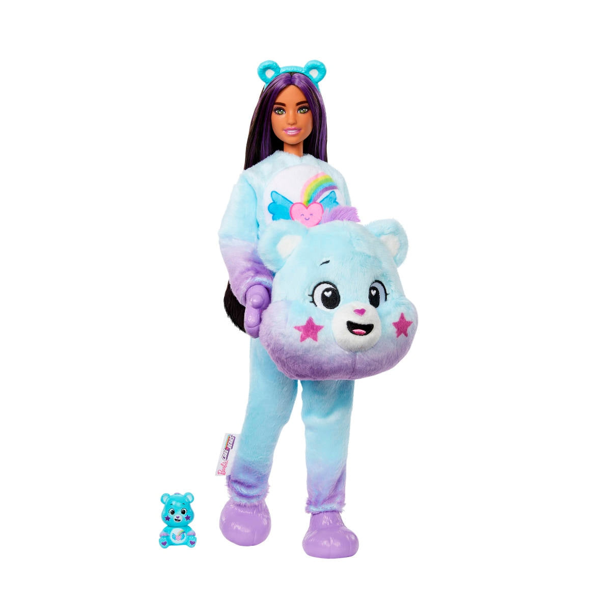 Barbie Cutie Reveal Muñeca Ositos Cariñositos Coloridos - Morado