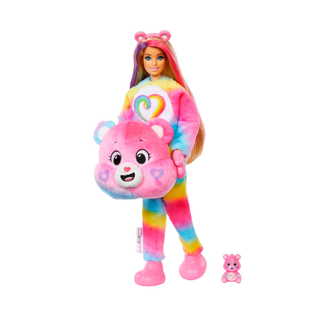 Barbie Cutie Reveal Muñeca Ositos Cariñositos Coloridos - Rosa