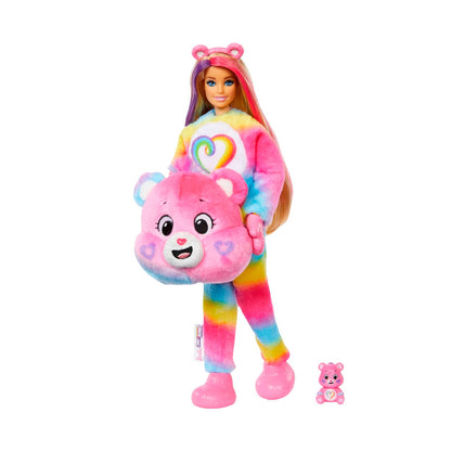 Barbie Cutie Reveal Muñeca Ositos Cariñositos Coloridos - Rosa