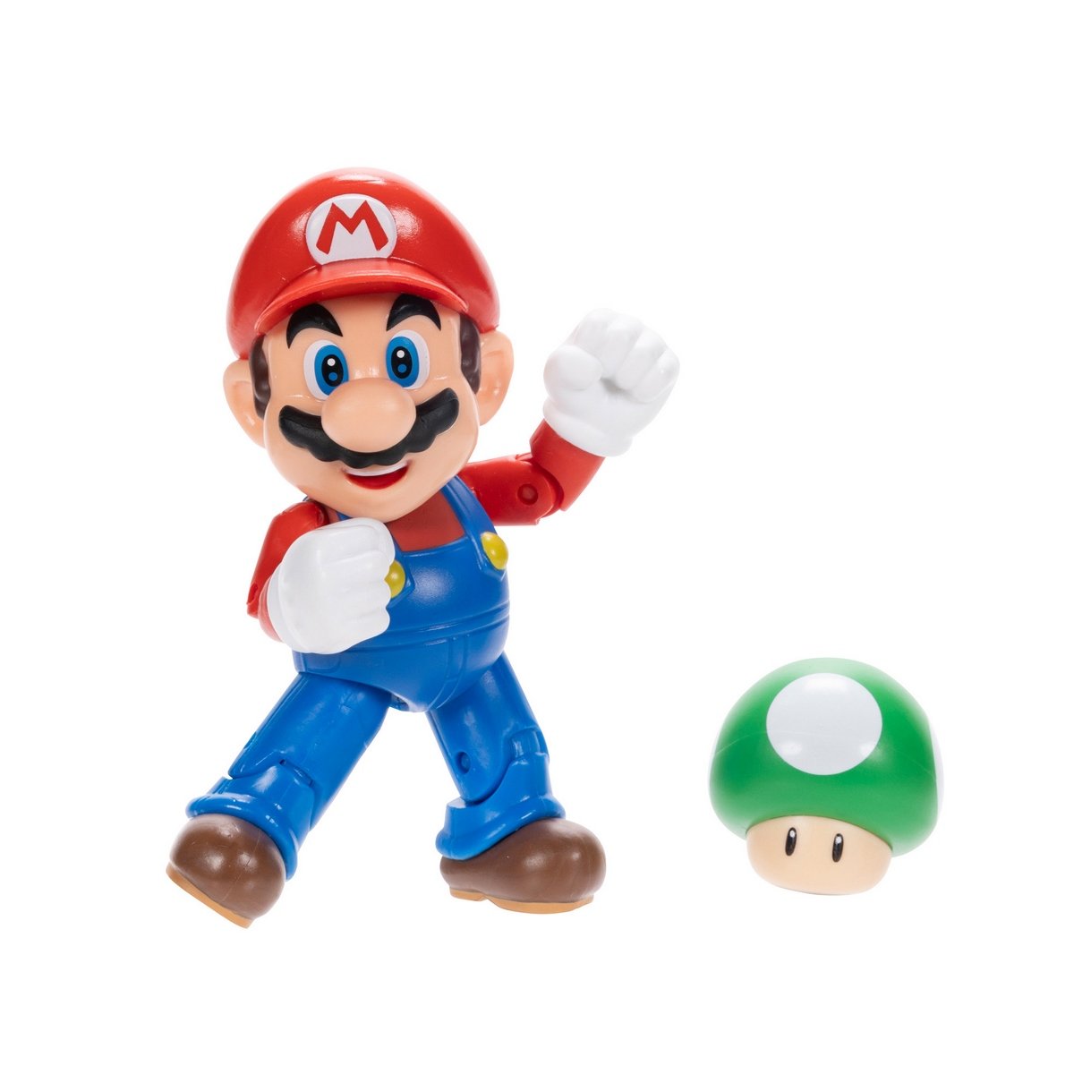 Figuras Super Mario - Mario Con Champiñon Vida Extra