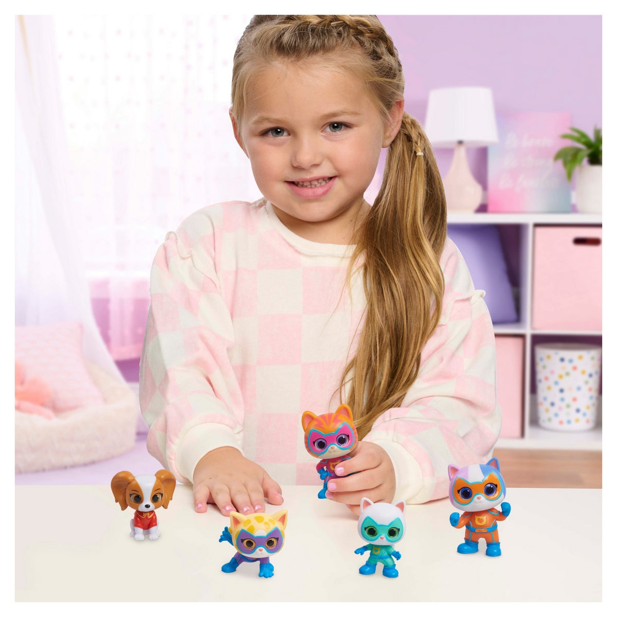 Super Kitties Hero Squad Figure Set