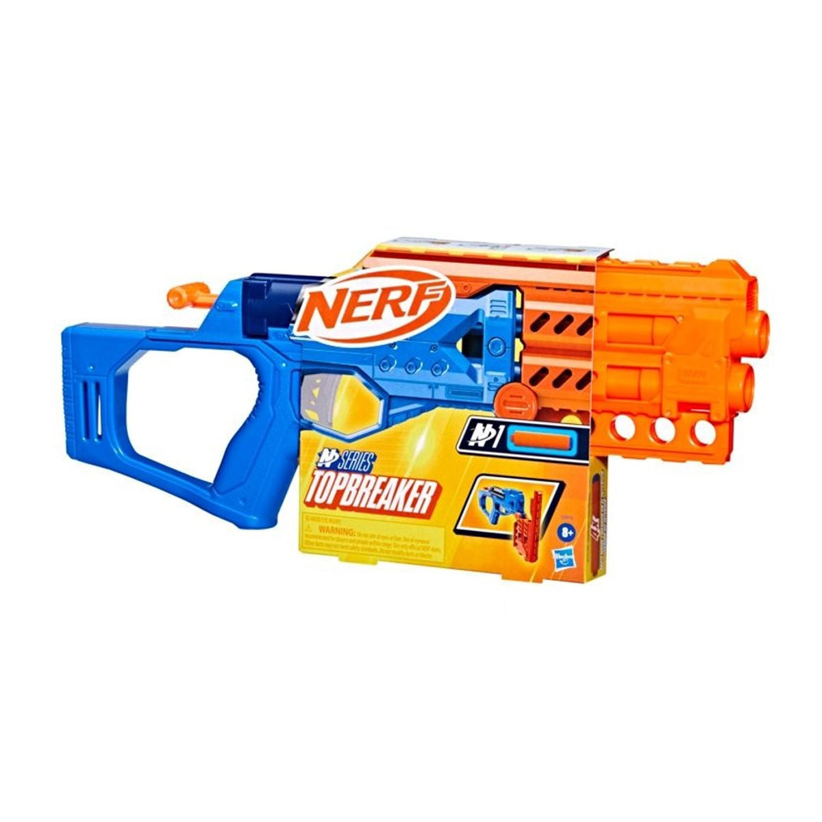Lanzador Nerf N Series Topbreaker 4 Dardos