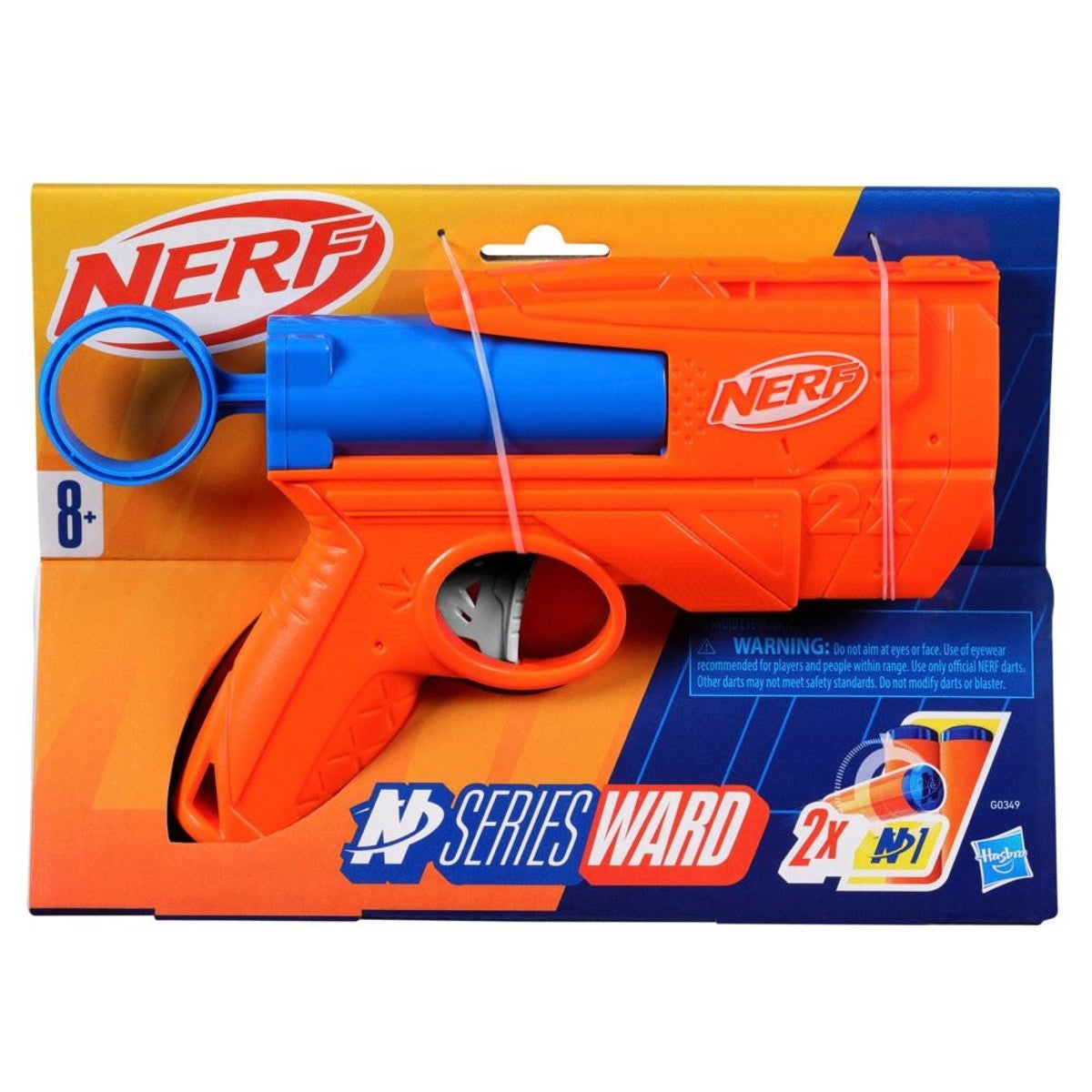 Lanzador Nerf N Series Ward 2 Dardos