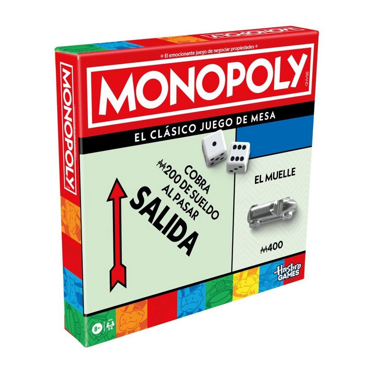 Juego De Mesa Monopoly ClÃ¡sico Hasbro