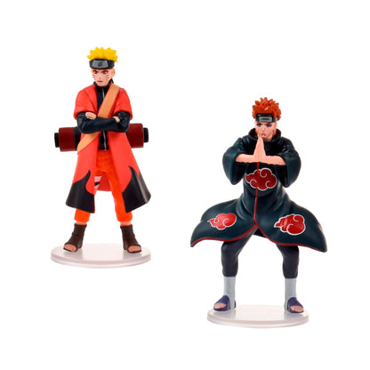 Pack 2 Figuras Coleccionables 7 Cm Naruto - Naruto Modo Sabio