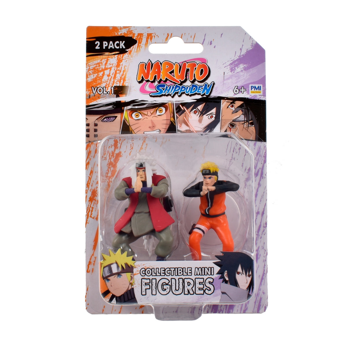 Pack 2 Figuras Coleccionables 7 Cm Naruto - Jiraiya