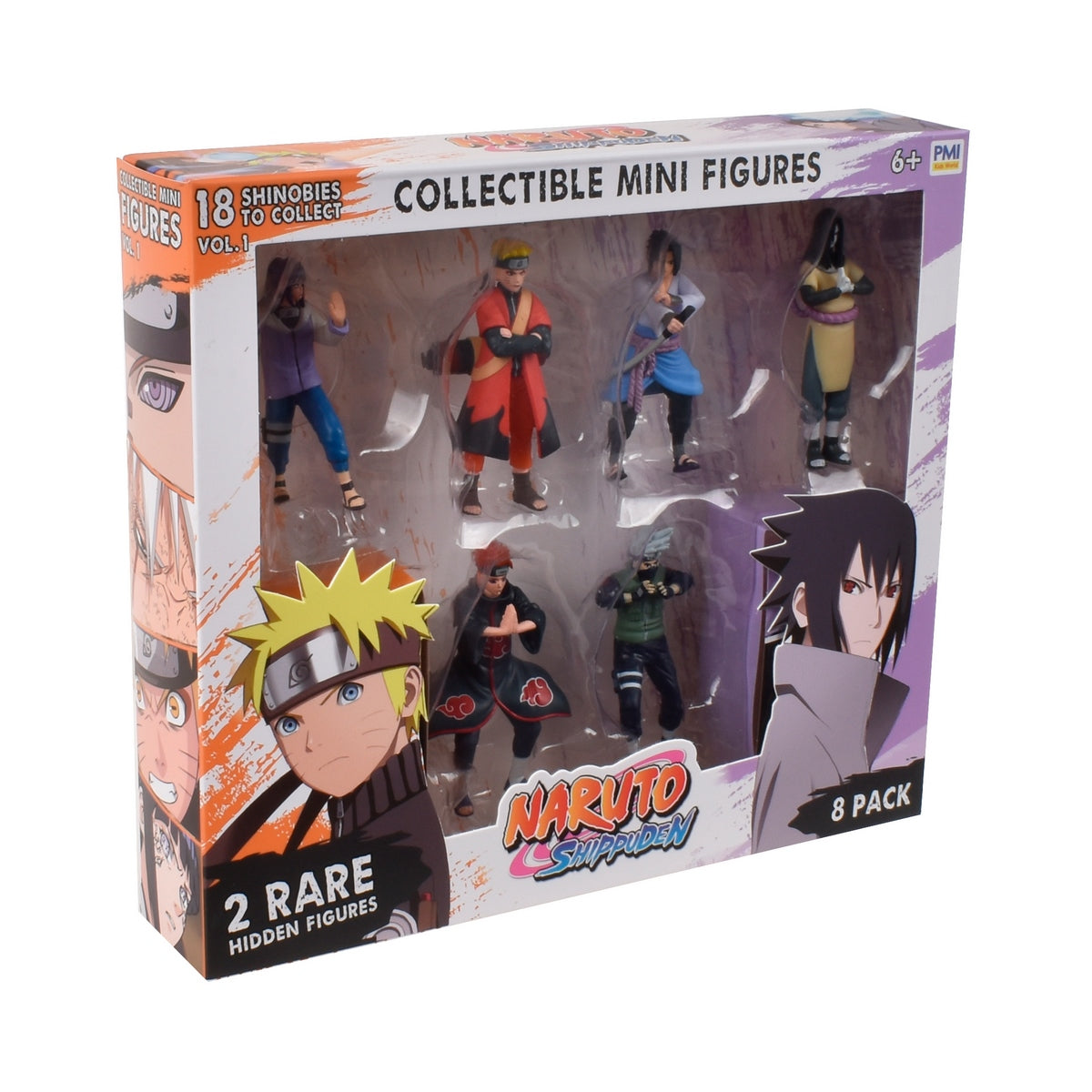 Pack 5 Figuras Coleccionables 7 Cm Naruto - Orochimaru
