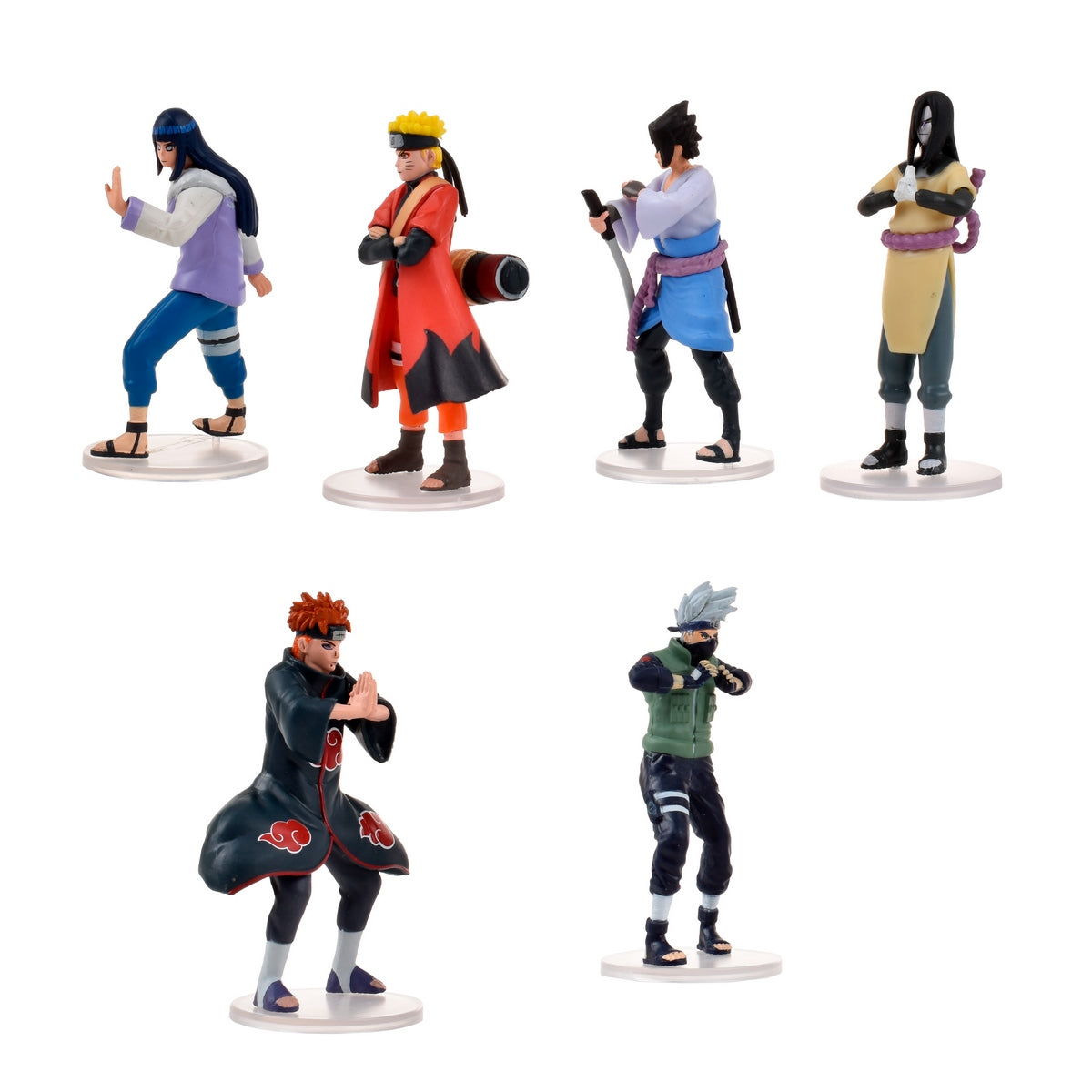 Pack 5 Figuras Coleccionables 7 Cm Naruto - Orochimaru