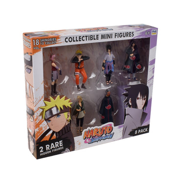 Pack 5 Figuras Coleccionables 7 Cm Naruto - Itachi