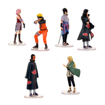 Pack 5 Figuras Coleccionables 7 Cm Naruto - Itachi