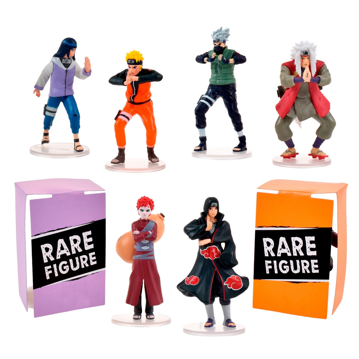 Pack 5 Figuras Coleccionables 7 Cm Naruto - Jiraiya