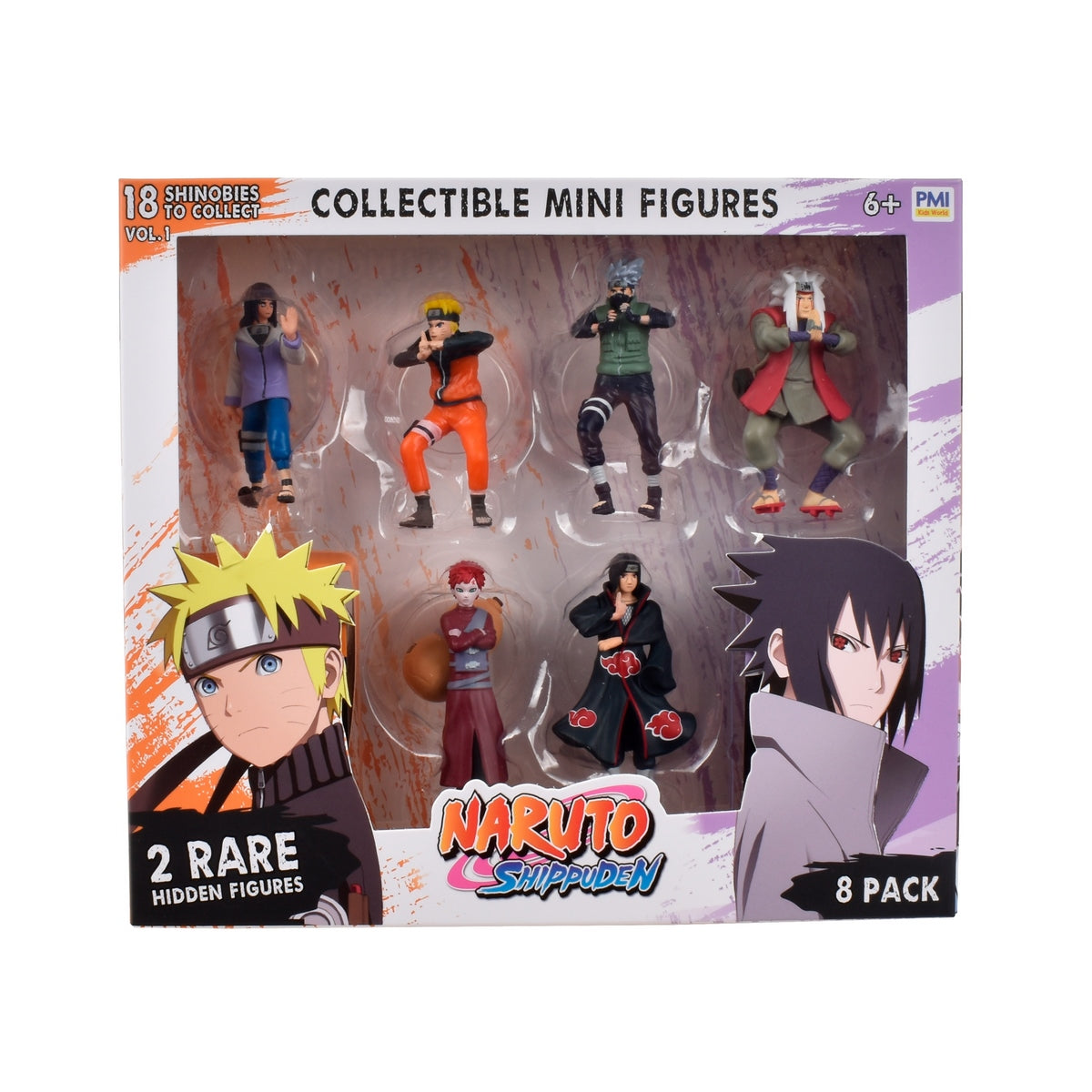 Pack 5 Figuras Coleccionables 7 Cm Naruto - Jiraiya