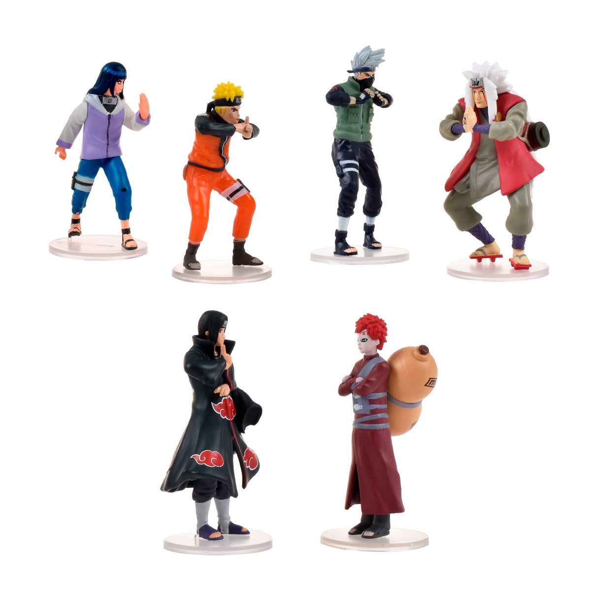 Pack 5 Figuras Coleccionables 7 Cm Naruto - Jiraiya
