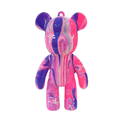 Oso Llavero Para Pintar Pour Palz - Morado