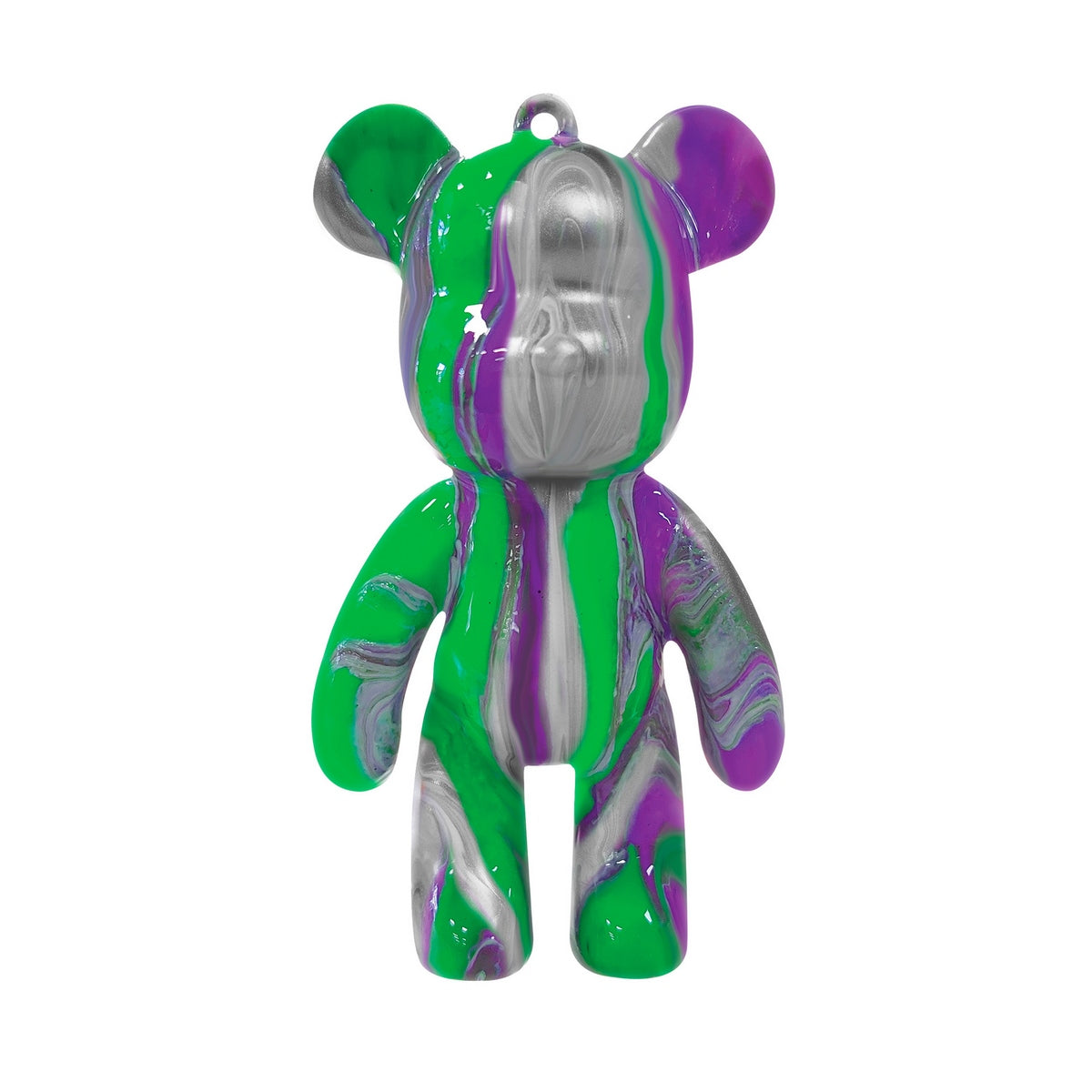 Oso Llavero Para Pintar Pour Palz - Verde