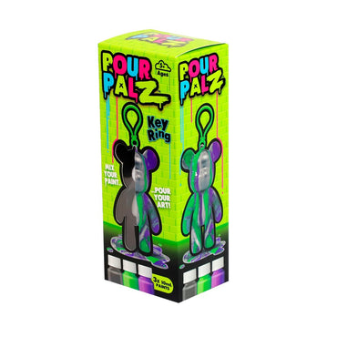 Oso Llavero Para Pintar Pour Palz - Verde