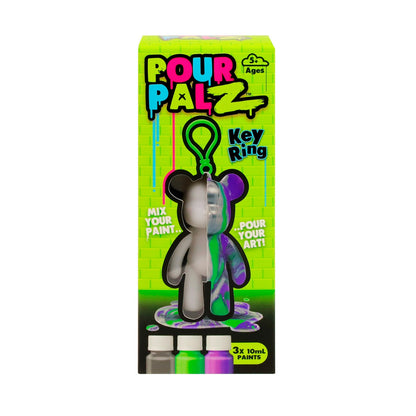 Oso Llavero Para Pintar Pour Palz - Verde